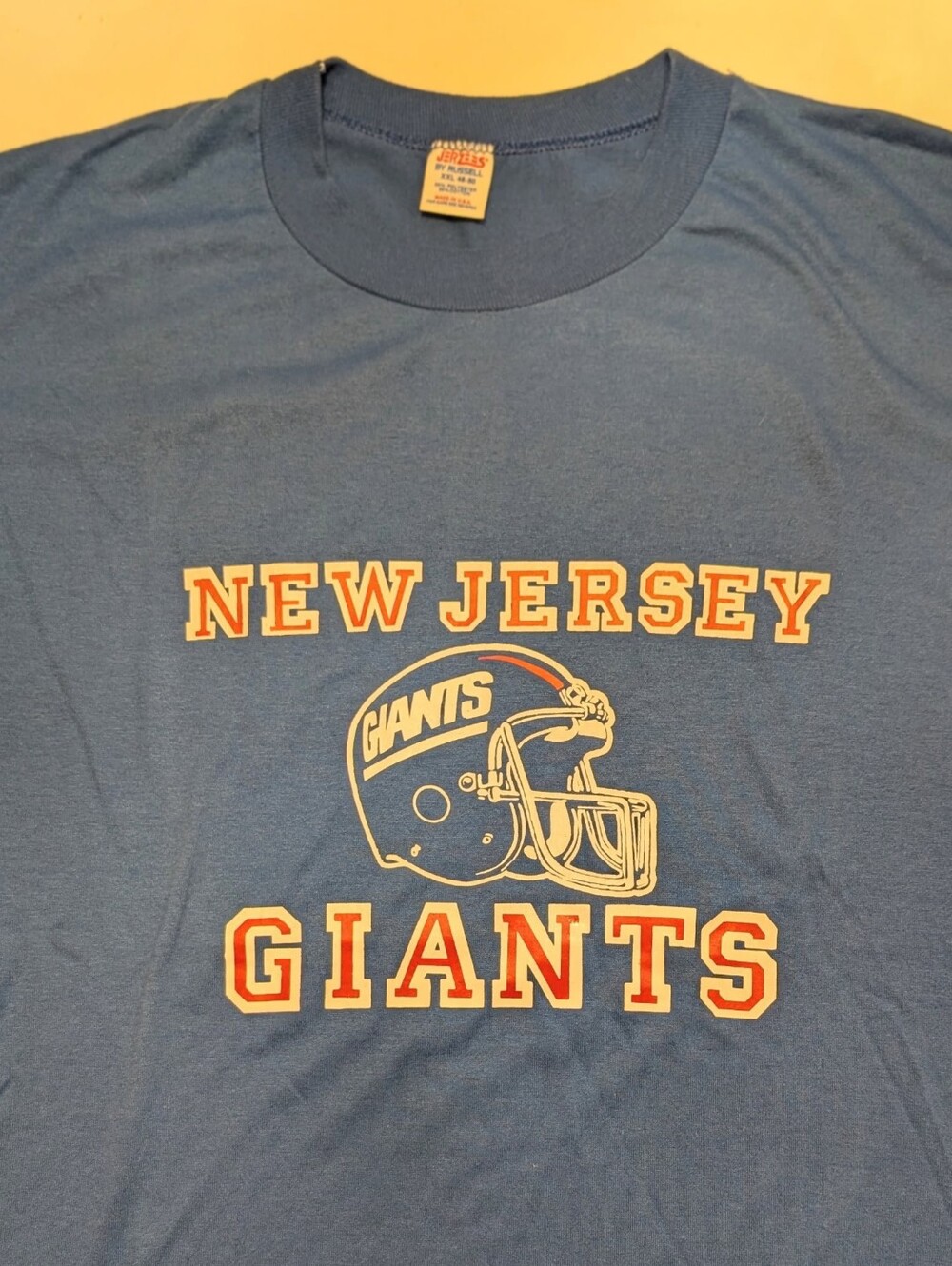 Vintage New Jersey Giants T Shirt Men's Size XXL Never Worn